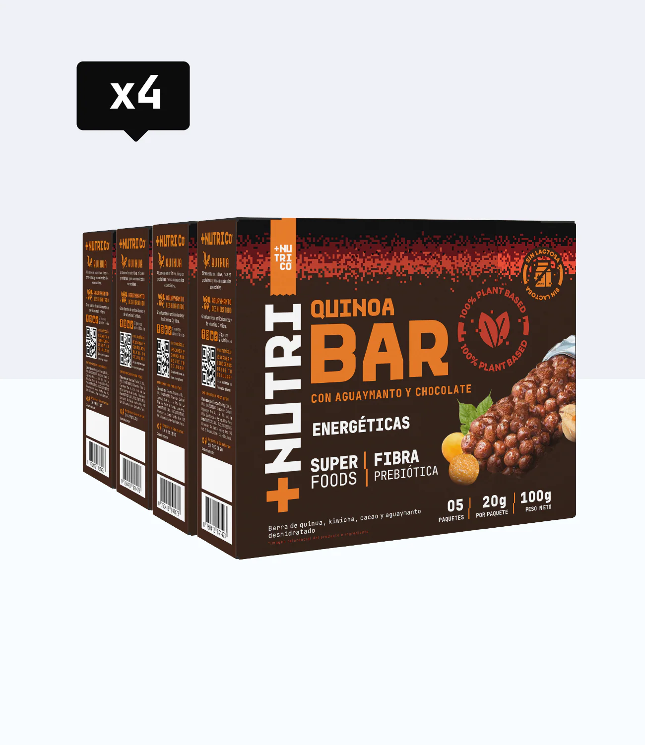 Barras de Cereales Andinos 20 Und (4 Cajas) - Image 5
