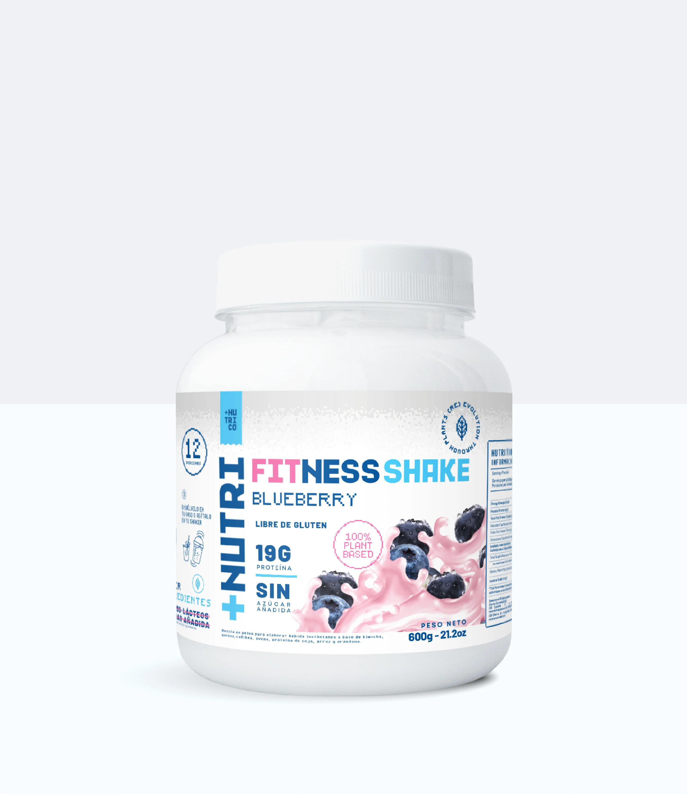 Batido Bajo en Calorías Fitness Shake 600g - Image 4