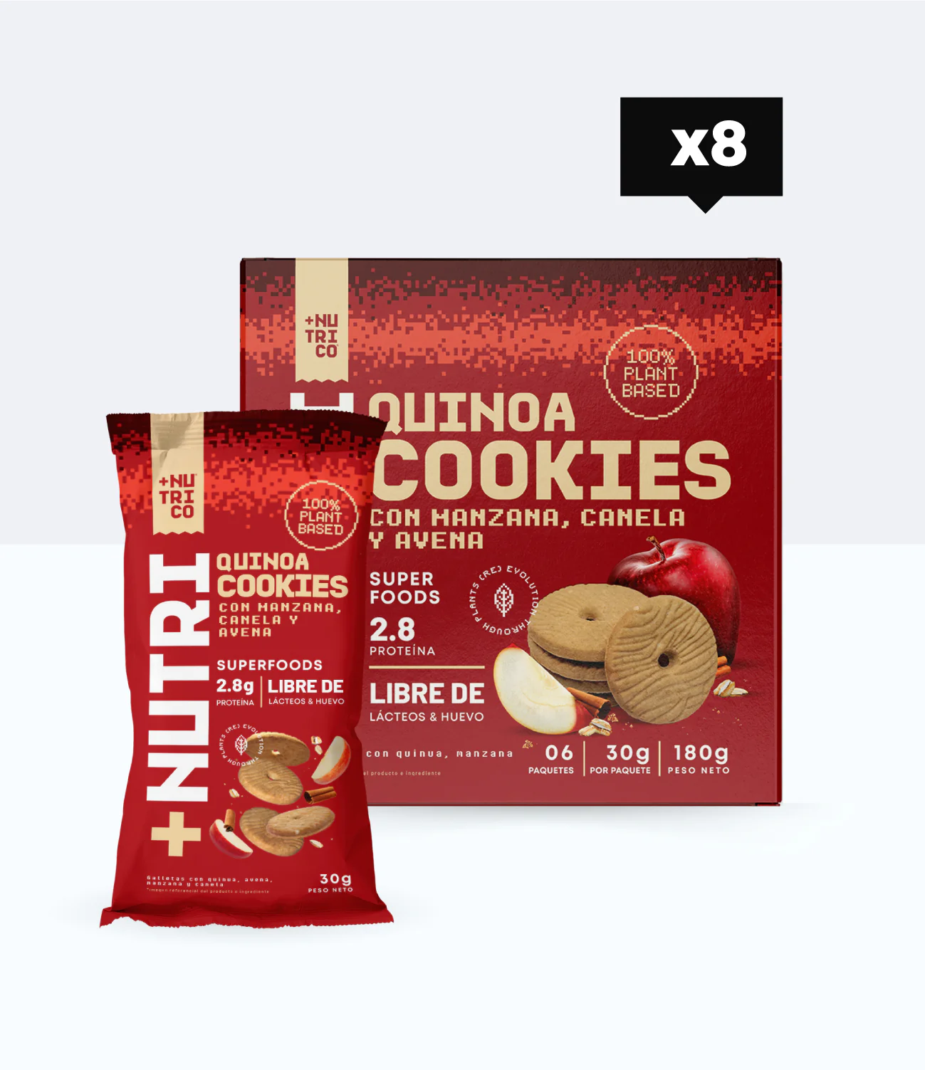 Galletas de Quinua Saludables 48 Unidades (8 cajas) - Image 12