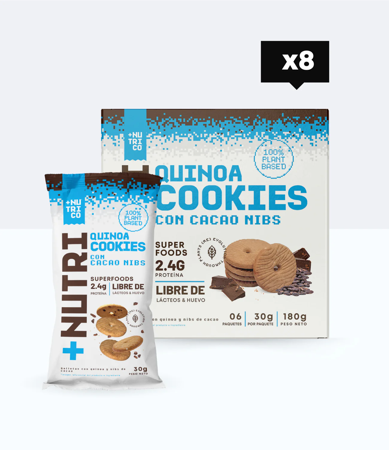 Galletas de Quinua Saludables 48 Unidades (8 cajas) - Image 6