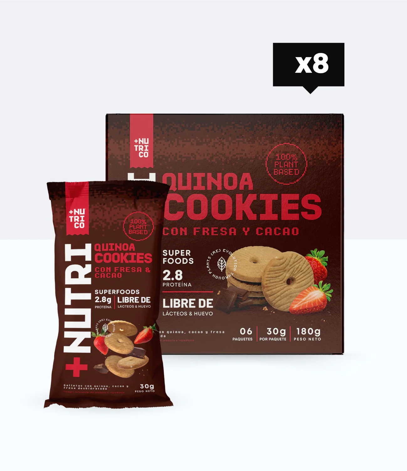 Galletas de Quinua Saludables 48 Unidades (8 cajas) - Image 9