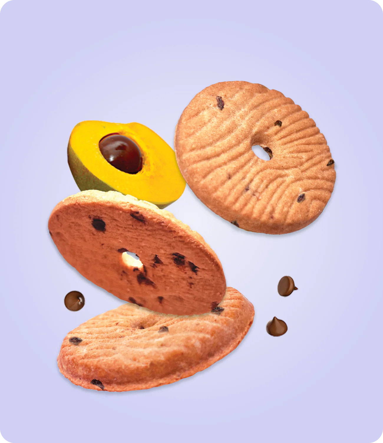 Galletas Sin Gluten con Quinua, Lúcuma y Chispas de Chocolate - Image 3