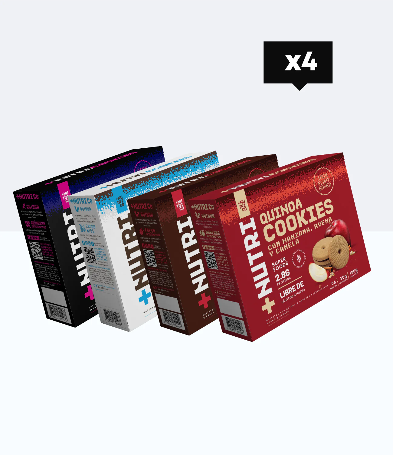 Pack Favoritas: Galletas Quinua Saludables Sixpack x4 - Image 2