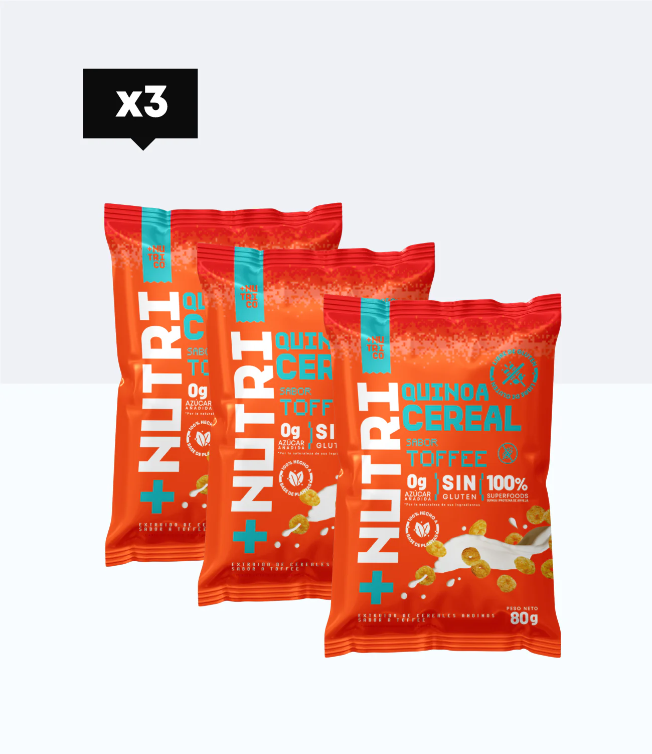 Cereales Sin Azúcar 80g Pack x3 - Image 5