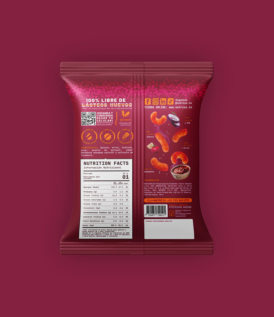 Piqueos Crunch BBQ AHUMADO 15g - Image 5