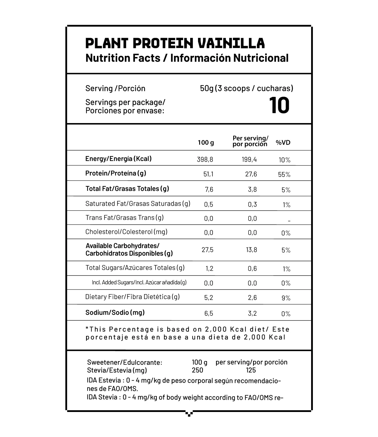 Proteína Vegana Plant Protein Pack x2 - Image 9